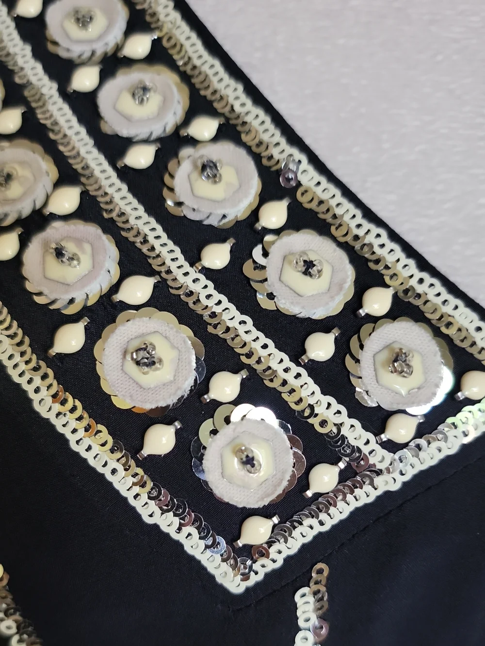 Tory Burch sleeveless embroidered dressy